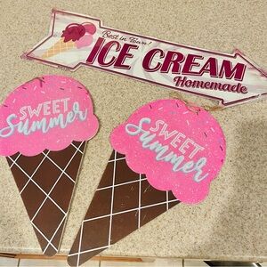 Ice Cream wall decor